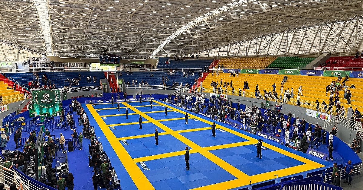Barueri se torna capital do jiu-jitsu com 8 mil atletas em campeonato nacional
