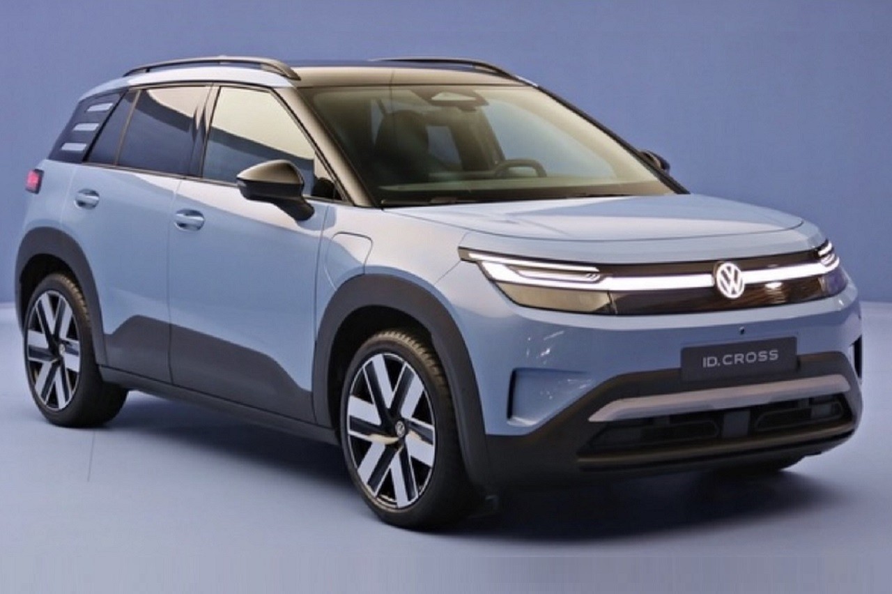 Volkswagen ID.Cross: Vazam imagens do ‘T-Cross elétrico’ que chega em 2026