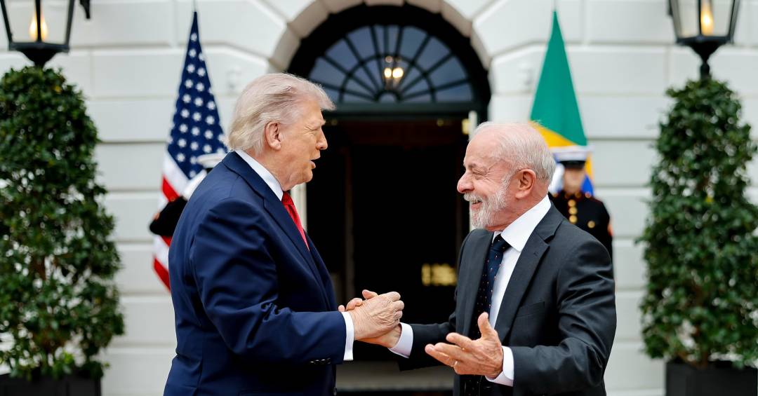 Lula e Trump conversam por uma hora sobre economia, democracia e eleições nos EUA