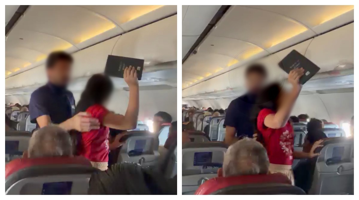 Menina de 10 anos que se diz pastora é repreendida por pregar em avião