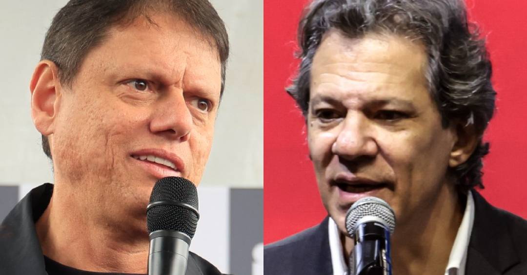 Tarcísio x Haddad: Disputa pelo governo de SP se afunila e pode ser decidida no 1º turno
