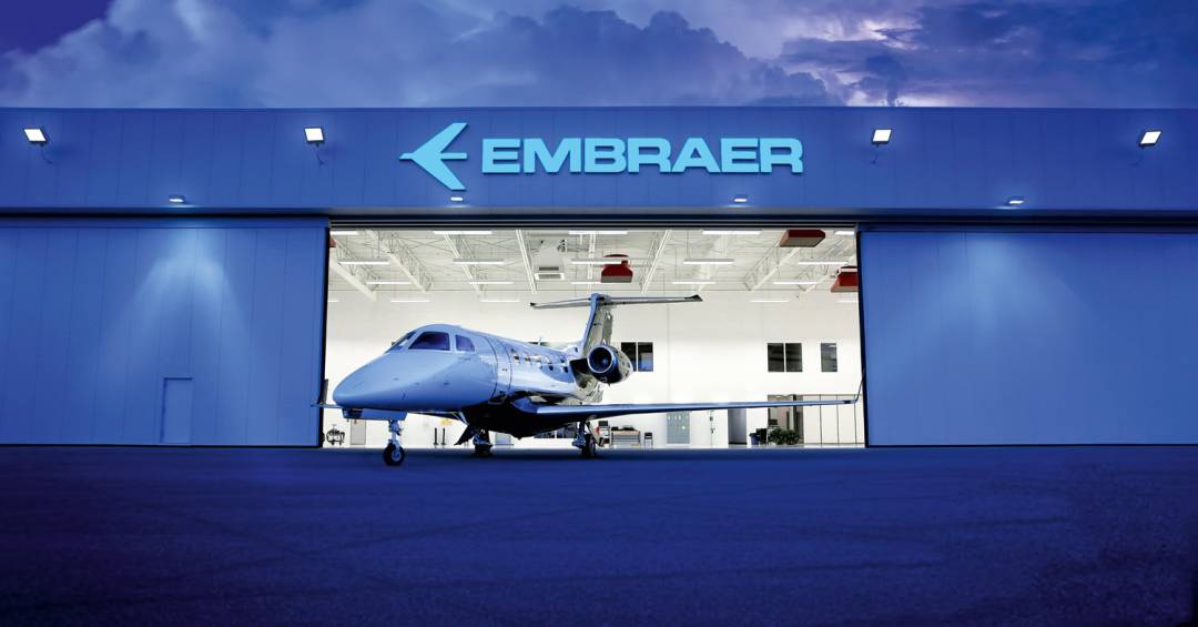 Lucro da Embraer tem queda de 51% e soma R$ 145 milhões no 1º trimestre