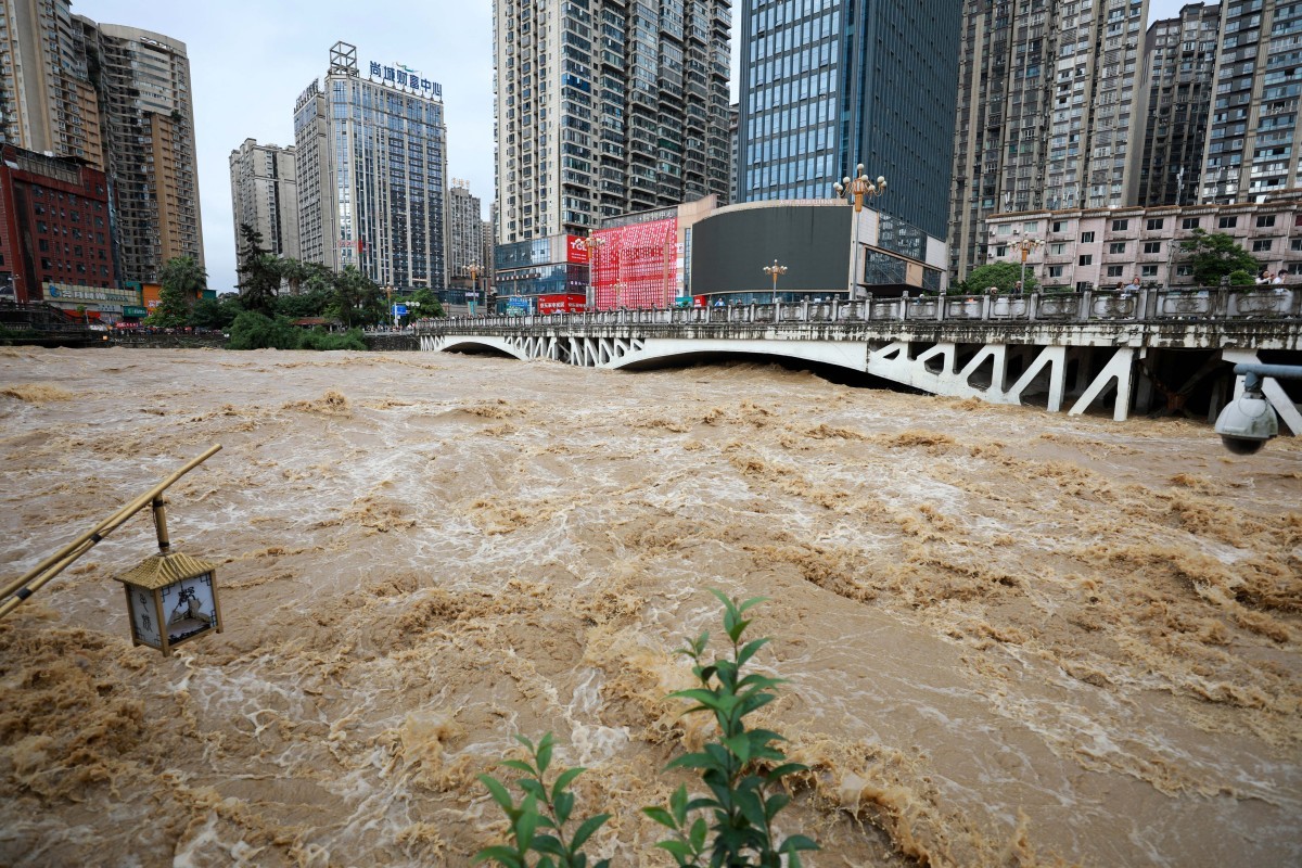 Chuvas na China deixam ao menos 22 mortos e 20 desaparecidos