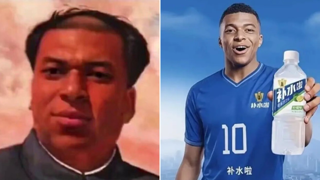 Meme de Mbappé leva marcas da China a romper contratos com jogador francês