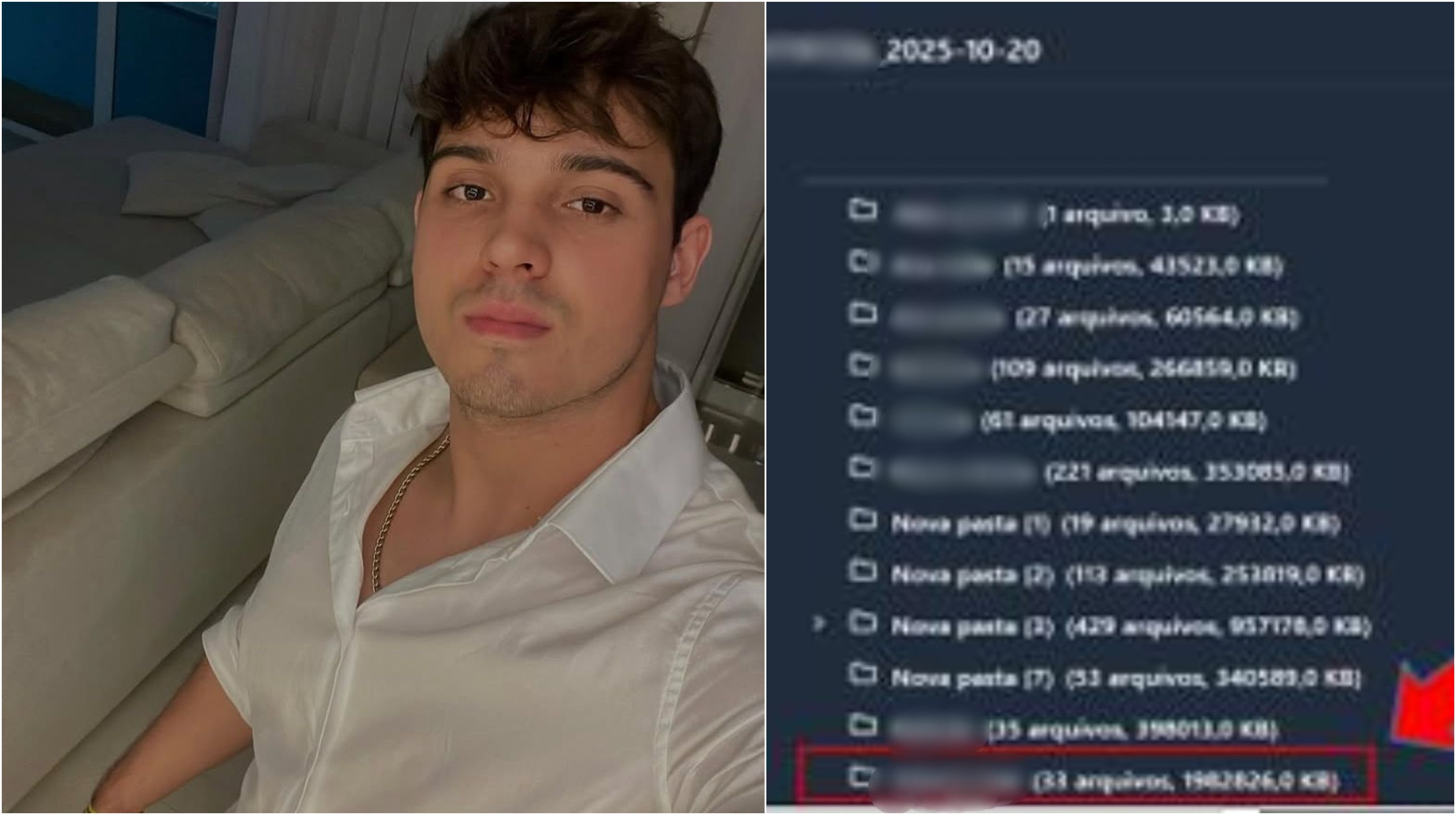 Jovem investigado por vazar fotos íntimas tinha mais de 1.100 arquivos em pastas com nomes das vítimas