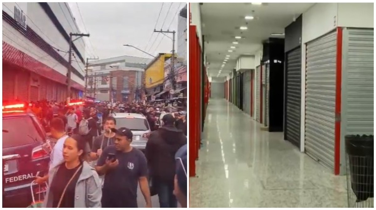 Receita Federal fecha dois shoppings no Brás em operação contra pirataria