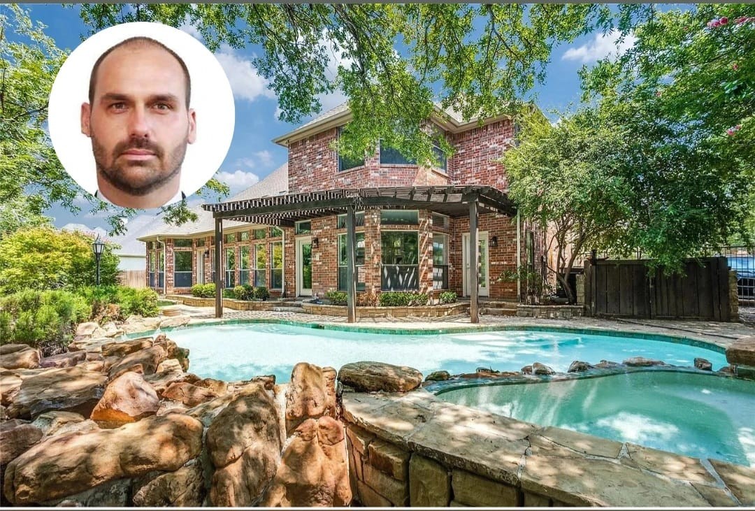 Eduardo Bolsonaro mora em mansão de R$ 6 milhões no Texas