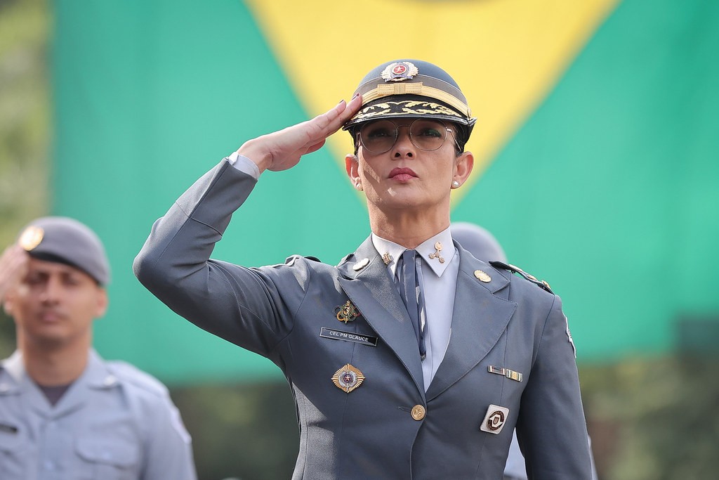 Coronel Cíntia: a primeira mulher a comandar a PM de São Paulo em 190 anos