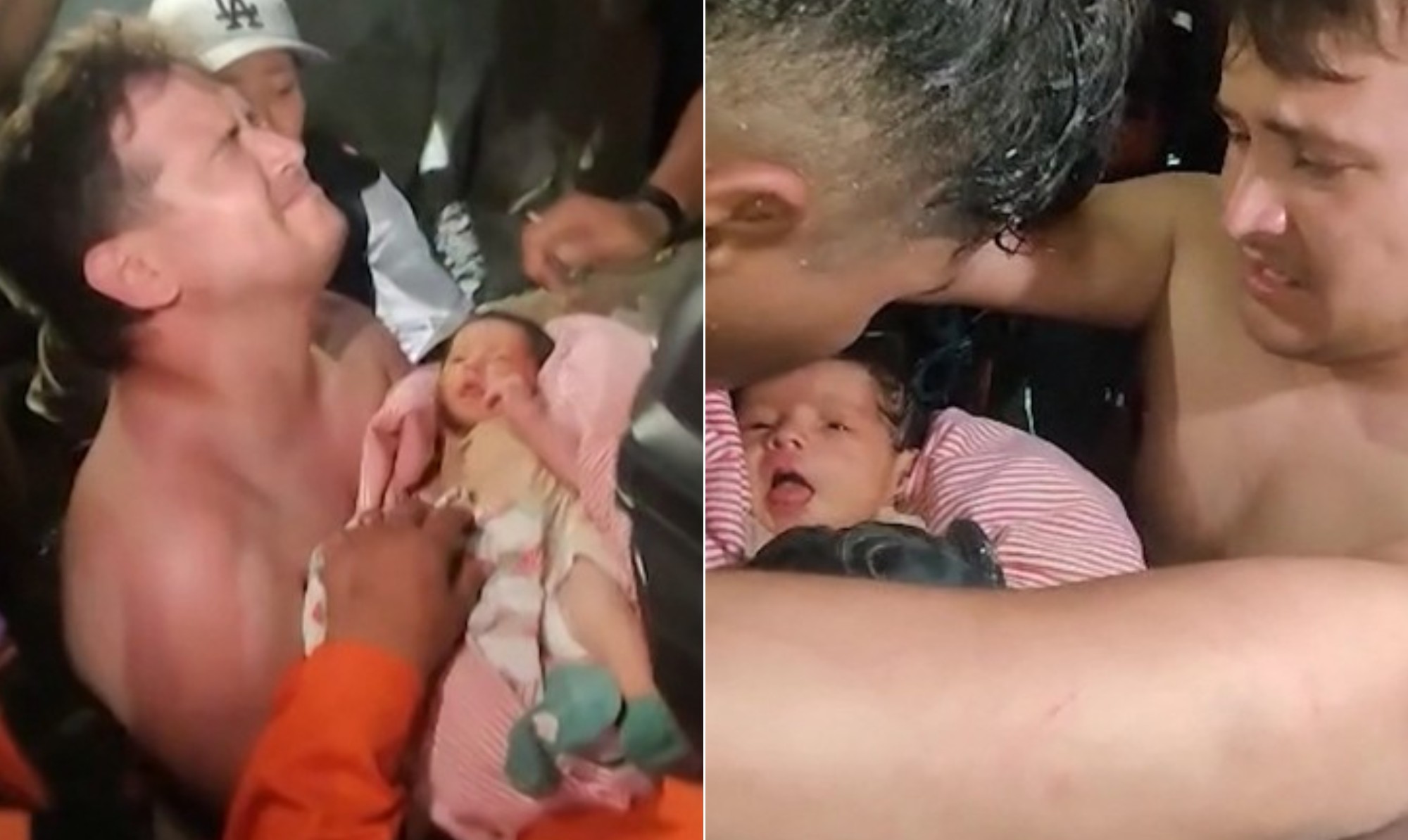 Mãe e bebê de 18 dias são resgatados com vida após terremotos na Venezuela