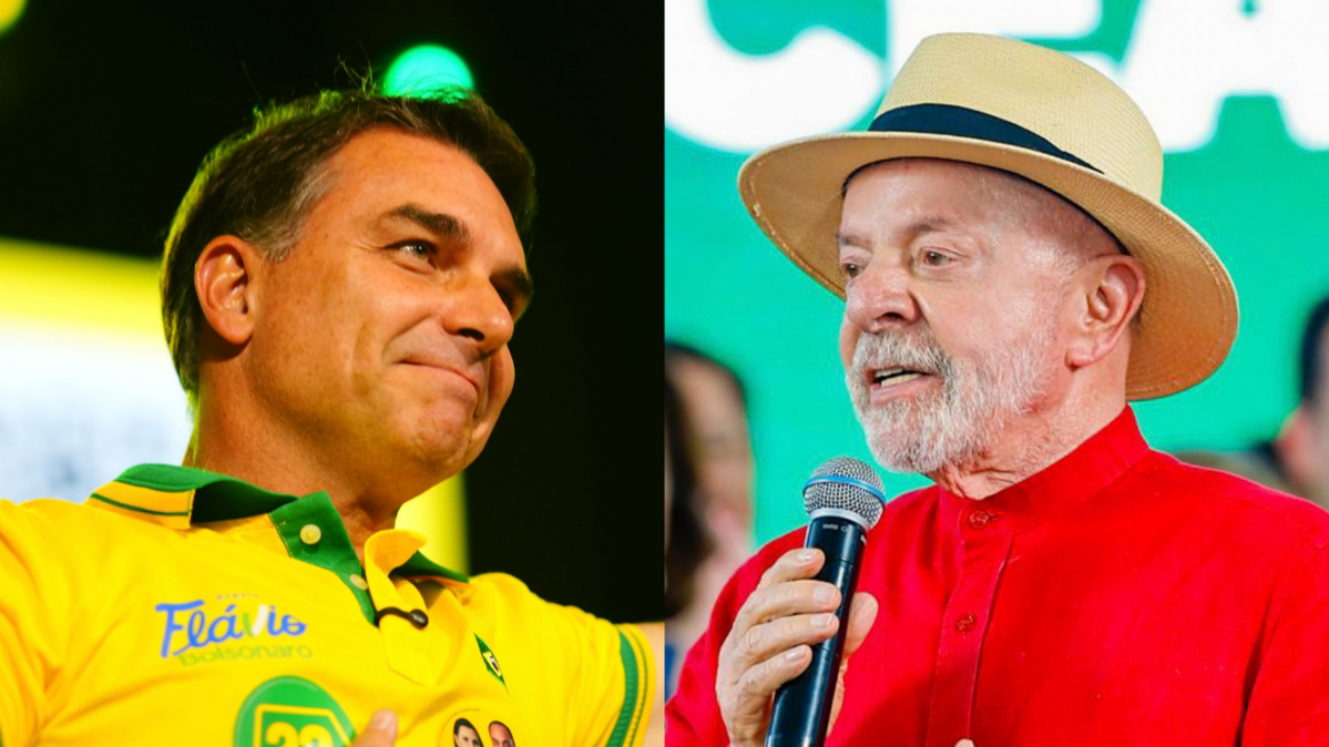 Datafolha mostra Flávio Bolsonaro com 51% dos votos válidos e Lula com 49%