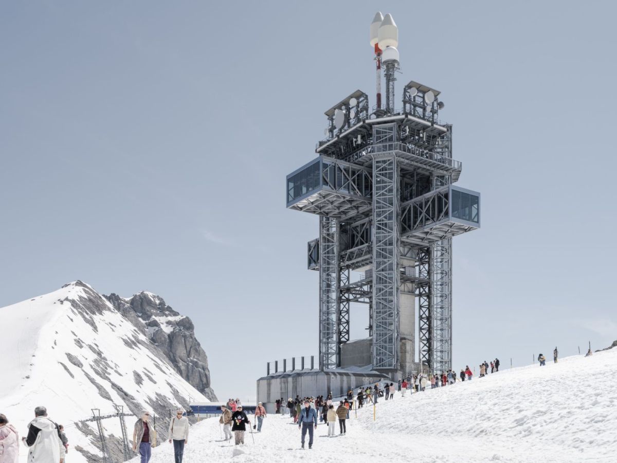 Torre militar nos Alpes Suíços renasce como ponto turístico a 3 mil metros