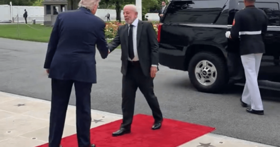 Lula e Trump se reúnem na Casa Branca para destravar R$ 450 bilhões em comércio
