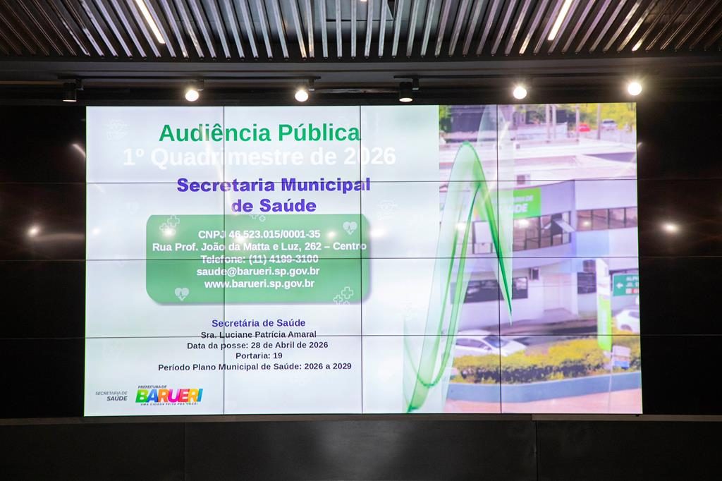 Barueri investe 20,8% do orçamento em Saúde, mas vê 1 em cada 3 pacientes faltar a consultas