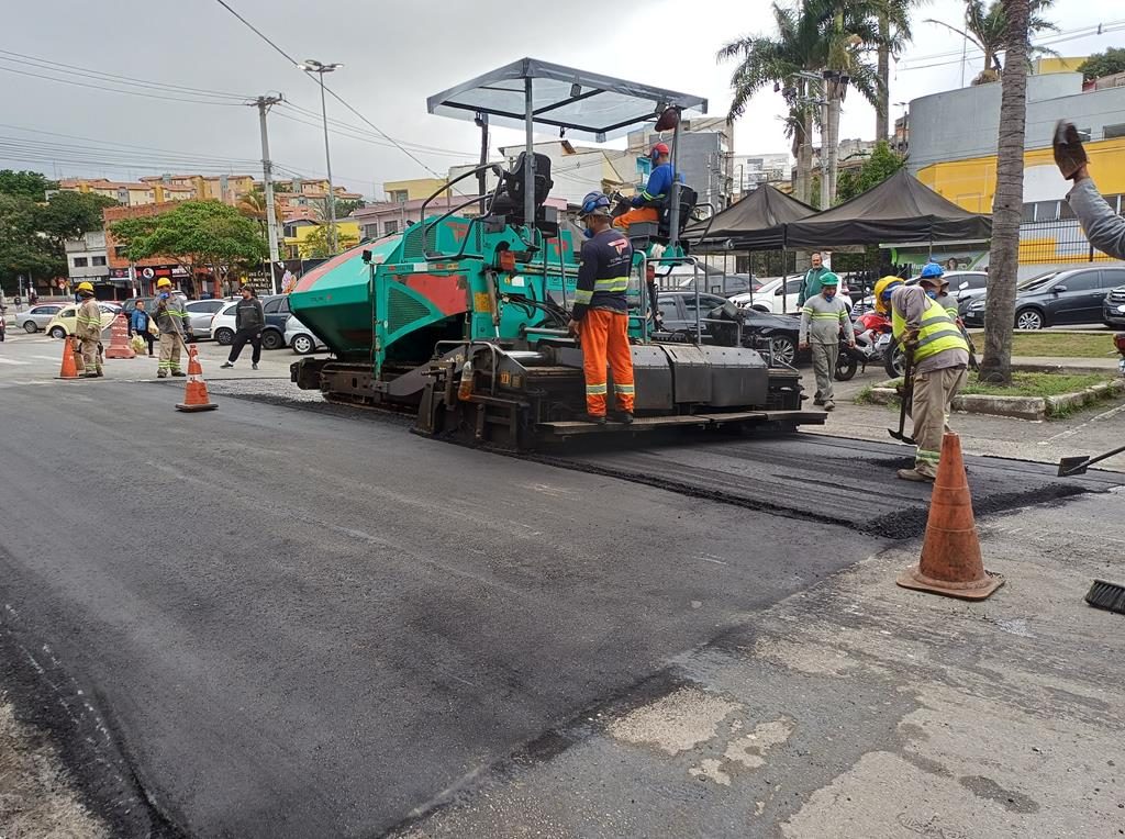 Prefeitura de Barueri recapeia vias no Centro, Alphaville e mais seis bairros