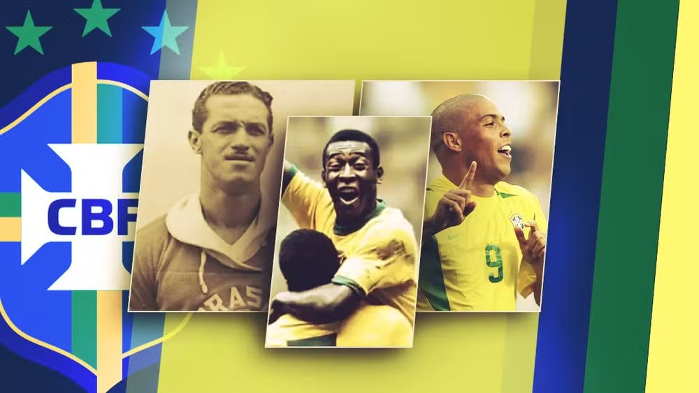 Pelé lidera ranking de gols do Brasil em Copas; Neymar pode entrar no top 3 em 2026
