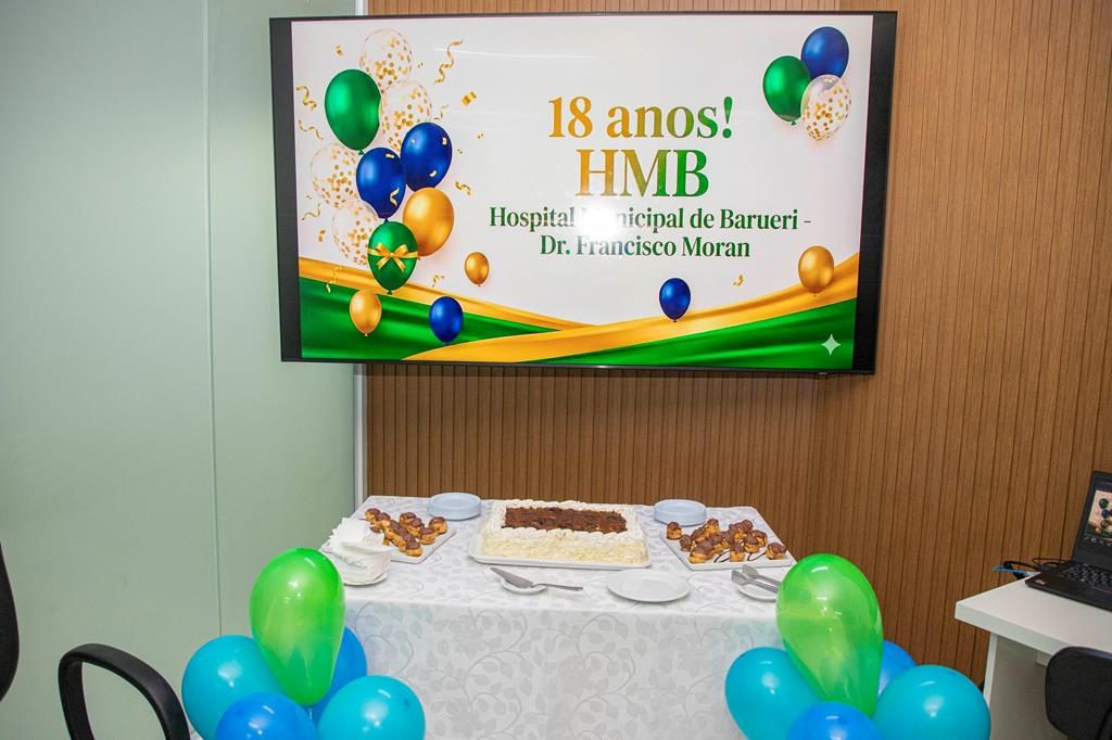 Hospital Municipal de Barueri celebra 18 anos com 1.200 procedimentos por mês