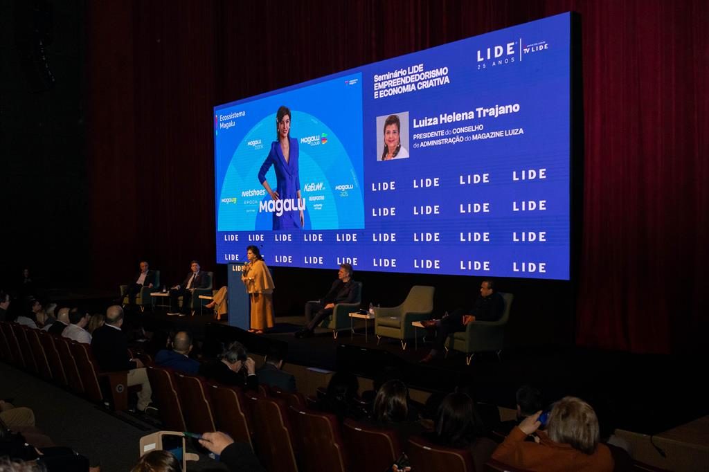 Doria, Luiza Trajano e Carol Paiffer debatem IA e empreendedorismo em seminário do Lide em Barueri