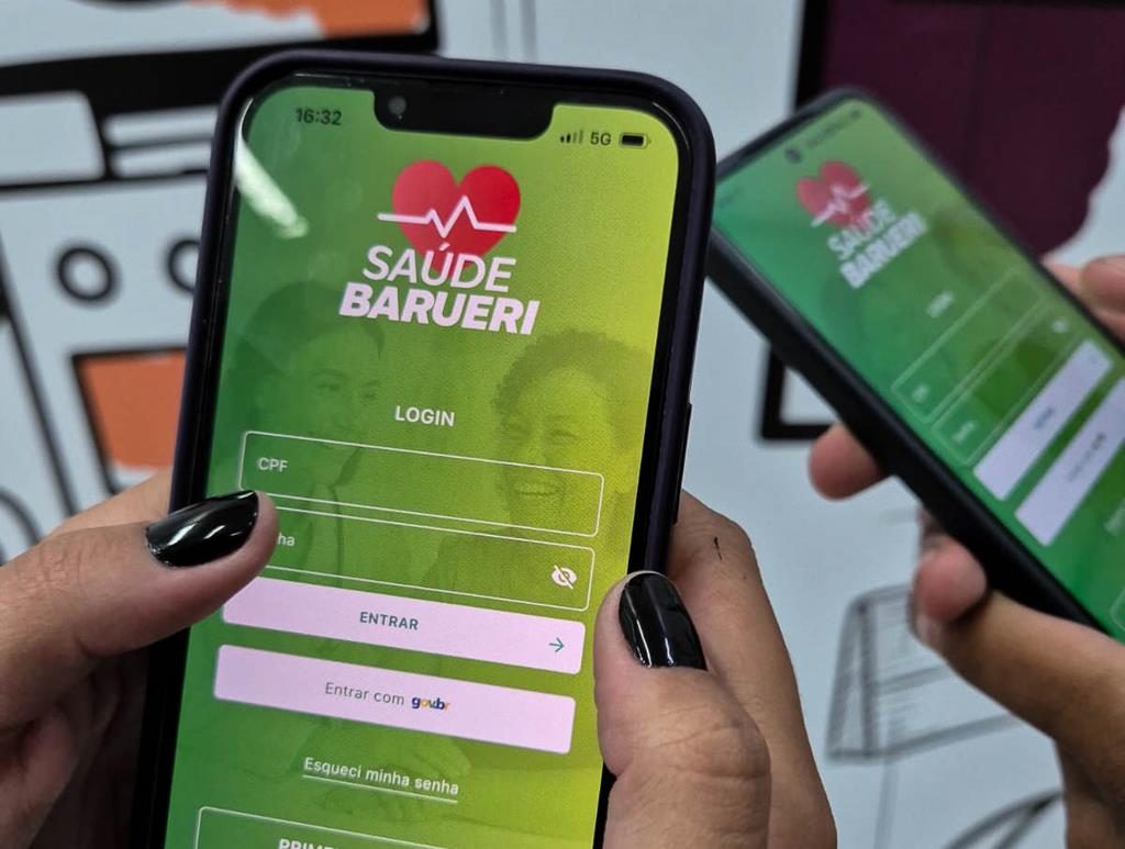 App Saúde Barueri ganha login por biometria e se prepara para integrar WhatsApp