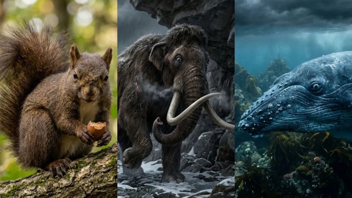 Esquilos comiam mamutes e baleias há 700 mil anos, aponta estudo