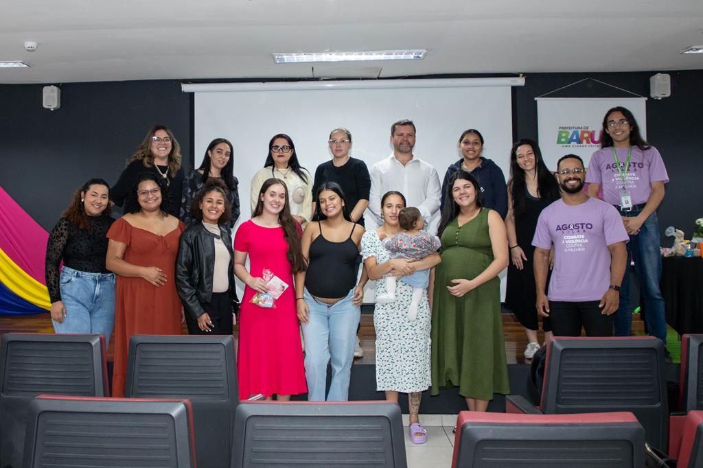 “Mãe, a Grande Viagem”: programa da Prefeitura de Barueri orienta gestantes sobre amamentação e primeiros cuidados com o bebê