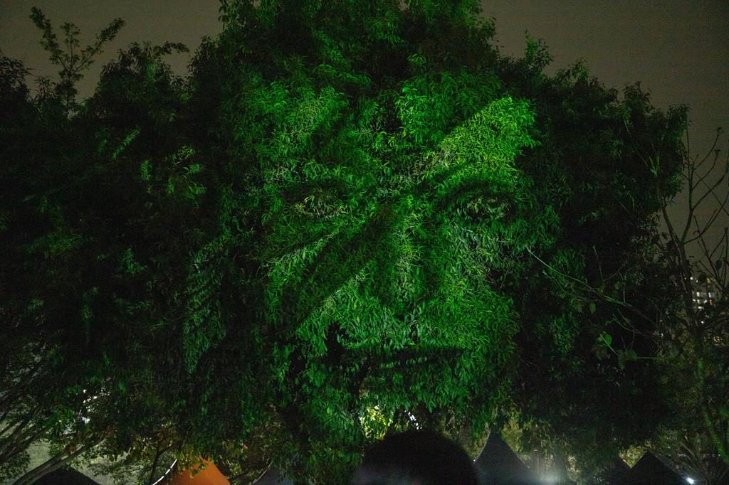 Parque em Barueri recebe projeções e show com instrumentos reciclados