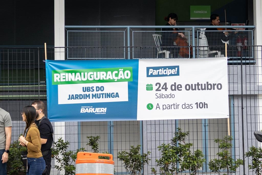 UBS do Jardim Mutinga é reinaugurada após ampliação e reforma completa em Barueri